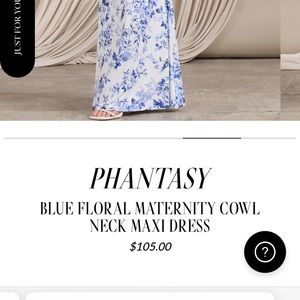 Maternity Floral Dress Size US10! Still with price tag